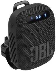 JBL 杰宝 WIND3 蓝牙音箱 防水防尘/免提通话/自行车安装/宽频FM收音机/USB Type-C充电/IP67 黑色 JBLWIND3JN