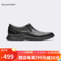 ROCKPORT 乐步 男鞋侧拉链套脚正装休闲轻盈舒适男士皮鞋CJ0017/CI9542 CI9542 43