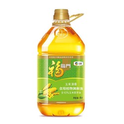 福临门 玉米清香 食用植物调和油 5L