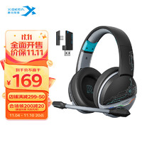 XIBERIA 西伯利亚 K02BS 2.4G真无线蓝牙游戏耳机头戴式手机低延迟电竞三模耳机台式电脑耳机麦克风二合一