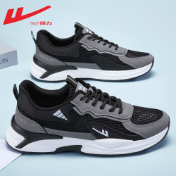 warrior回力男鞋运动鞋男款2023新款秋季鞋子男潮鞋百搭轻便减震跑步