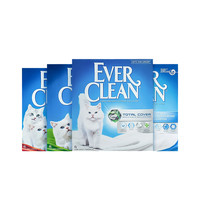 EVER CLEAN 铂钻 EverClean铂钻矿石猫砂活性碳猫砂除臭膨润土无尘5.4kg