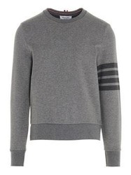 THOM BROWNE. 汤姆·布朗 ?Thom Browne 4-Bar Striped Crewneck Sweatshirt
