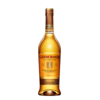 PLUS会员：GLENMORANGIE 格兰杰 经典10年 单一麦芽威士忌 750ml 单瓶装