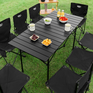 露营桌椅户外折叠桌子椅子便携蛋卷桌地摊野餐用品