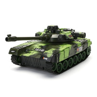 Attop 雅得 遥控坦克玩具 2.4G履带式越野车 充电军事模型