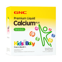GNC 健安喜 儿童液体钙镁锌 30袋/盒