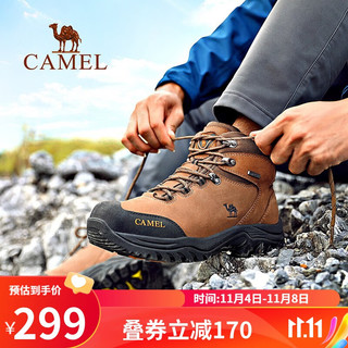 CAMEL 骆驼 男子登山鞋 A842026445 深卡其 38