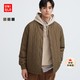  UNIQLO 优衣库 男装 HEATTECH保暖WARM PADDED绗缝茄克空气棉服外套468542　