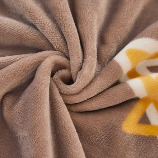 小白阳艺术A类牛奶绒毛毯 家用双人空调毯办公室保暖午睡毯 多彩几何 1.5m*2.0m 【 铺盖两用毯】