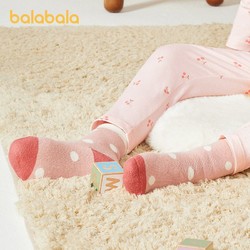 balabala 巴拉巴拉 儿童袜子 3双装