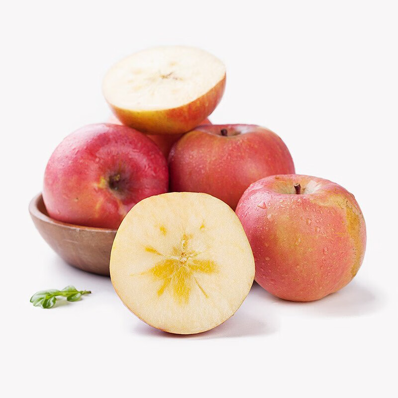 正宗新疆阿克苏苹果 脆甜苹果2.5kg 单果220-280g 新鲜水果