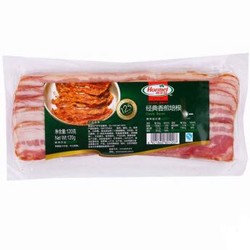 Hormel 荷美尔 经典香煎培根120g/袋 冷冻食品培根片 早餐火锅烧烤西餐食材