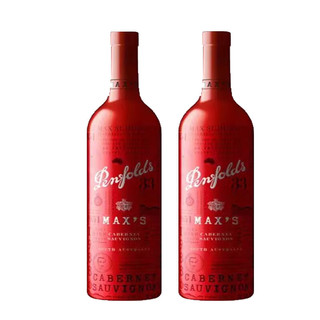 Penfolds 奔富 澳大利亚原瓶寇兰山设拉子赤霞珠红葡萄酒 麦克斯 一支装