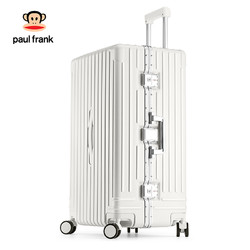 Paul Frank 大嘴猴 鋁框超大容量行李箱32寸女拉桿箱26男皮箱子旅行箱