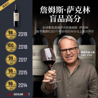 Concha y Toro干露魔爵赤霞珠红酒2020年单瓶 智利酒王活灵魂之父 十八罗汉