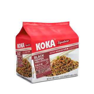 KOKA 可口 黑椒炒面 85g