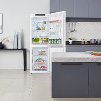 LG 乐金 306L双门奢华白冰箱9Kg超薄洗衣机性价比小户型优选冰洗套装