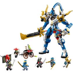 lego乐高ninjago幻影忍者系列71785杰的泰坦机甲