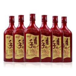 孔乙己中粮孔乙己手酿六年陈特型半干黄酒500ml6瓶