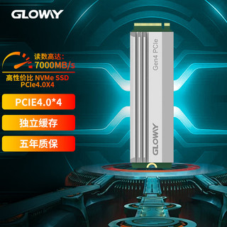 光威（Gloway）1TB SSD固态硬盘 M.2接口(NVMe协议) PCIe 4.0  独立缓存 适用台式机 读速高达7000MB/s 