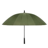 MAYDU 美度 M5003 24骨直杆晴雨伞 墨绿色