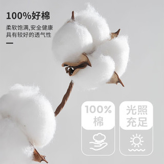 MINISO 名创优品 家纺抑菌全棉枕套 48*74cm 一对装