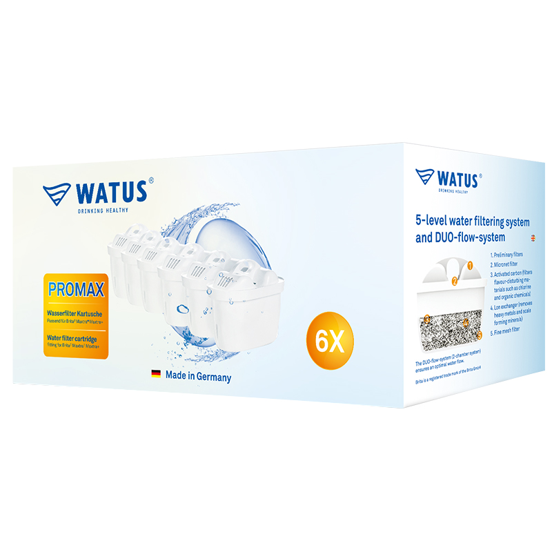 WATUS PROMAX 滤水壶滤芯 4只装