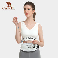 CAMEL 骆驼 运动防水腰包户外骑行跑步大容量防泼水手机腰包徒步钥匙包