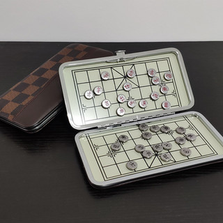 SENDIAN 森殿 磁石象棋中国橡琪中国象棋磁性迷你儿童初学橡棋套装便携式磁