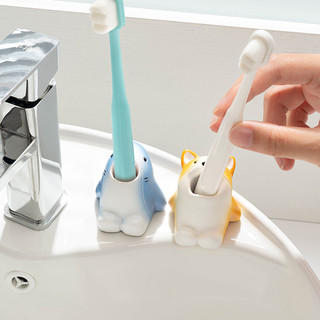 儿童牙刷架子置物架可爱卡通放置器支架收纳小摆件家居好物底座托