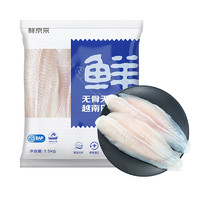 鲜京采 冷冻越南巴沙鱼柳（去皮）净重1.5kg BAP认证 健康轻食 生鲜鱼类