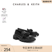 CHARLES & KEITH CHARLES&KEITH;女鞋CK1-70900399老钱风乐福鞋单鞋女