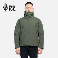 BLACKICE 黑冰 男士连帽棉服秋冬防风保暖轻量夹克Primaloft户外运动棉服