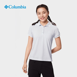 哥伦比亚（Columbia） 户外夏季女子城市户外时尚翻领POLO衫休闲T恤AR1470 568(尺码偏小 拍大一码) L(165/88A)