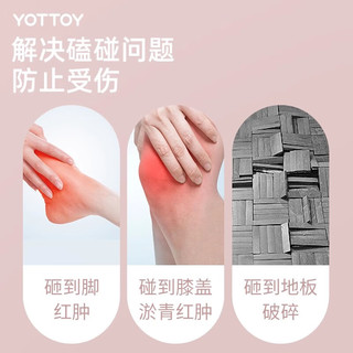 yottoy翘臀软壶铃女士提壶哑铃翘臀深蹲力量家用训练器材 壶铃+雾霾蓝8KG 1