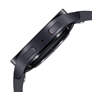 SAMSUNG 三星 Galaxy Watch6 智能手表 44mm LET版 黑色表壳 云影灰硅胶表带（北斗、血压、GPS、ECG）