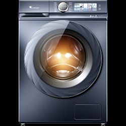 littleswan小天鹅超薄小天鹅洗衣机10kg本色蓝氧家用滚筒洗烘一体小