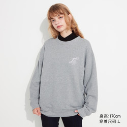 UNIQLO 优衣库 男装女装(UT) Mickey Shines卫衣长袖米奇落肩运动衫466849