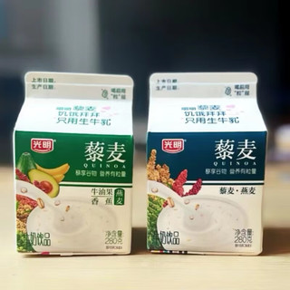 Bright 光明 藜麦牛奶香蕉牛油果燕麦牛奶饮品早餐奶280克谷物牛奶 藜麦燕麦5盒