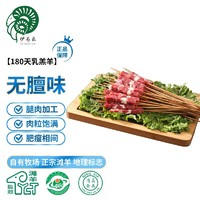 yi wei le 伊为乐 宁夏盐池滩羊 180天羔羊 羊肉串500g（约35串）