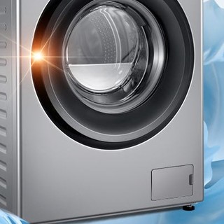 移动端、京东百亿补贴：Panasonic 松下 星曜系列 XQG100-31JE5 滚筒洗衣机 10kg 银色