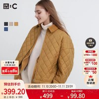 UNIQLO 优衣库 PUFFTECH空气棉服女UNIQLO:C WARM PADDED茄克461360