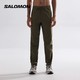 salomon 萨洛蒙 限时4小时：salomon萨洛蒙软壳男款防撕裂黑色软壳长裤 EXPLORE PANTS M