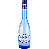 YANGHE 洋河 蓝优52度480ml*1瓶浓香型白酒酒类酒水 (无礼袋礼品袋包装袋)