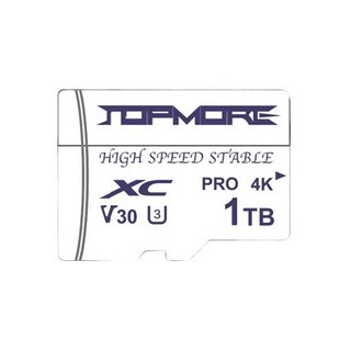 TOPMORE 达墨 Pro 白卡 microSD存储卡 1TB（U3，V30）