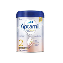 Aptamil 愛他美 白金版 嬰幼兒配方營養奶粉2段 800克 意大利版