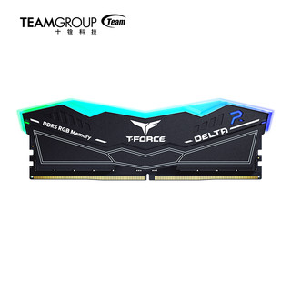 Team 十铨 DELTA DDR5 7200Mhz RGB 台式机内存 灯条 白色 32GB 16GBx2 FF4D532G6400HC40BDC01 CL34