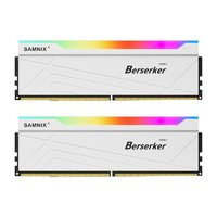 SAMNIX 新乐士 狂刃战士系列 DDR5 8000MHz RGB 台式机内存 灯条 白色 32GB 16GBx2 CL38