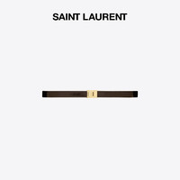 SAINT LAURENT 圣罗兰 女士牛皮革搭扣腰带 715871AACUU2545 深栗色 75